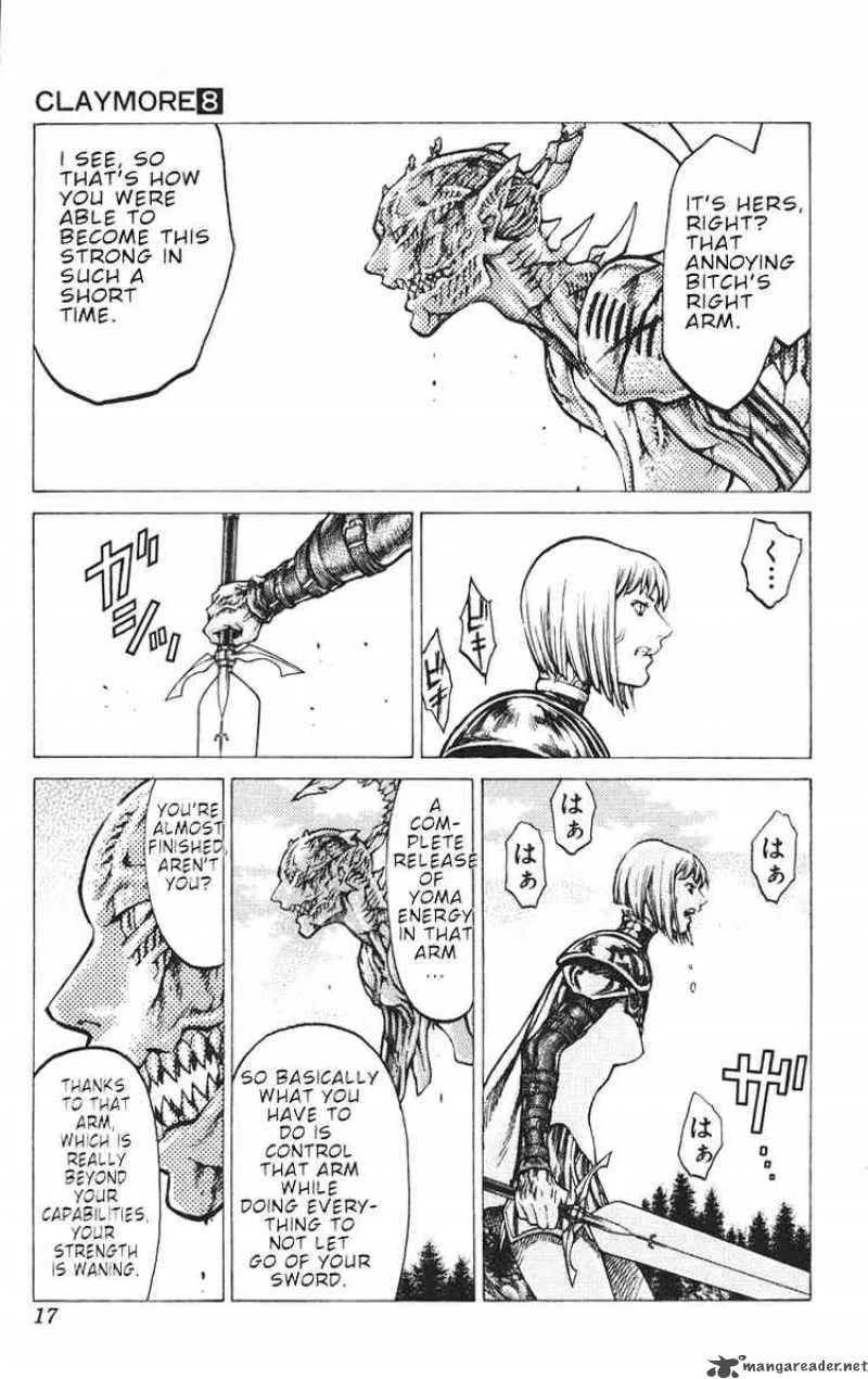 Claymore Chapter 40 page 17