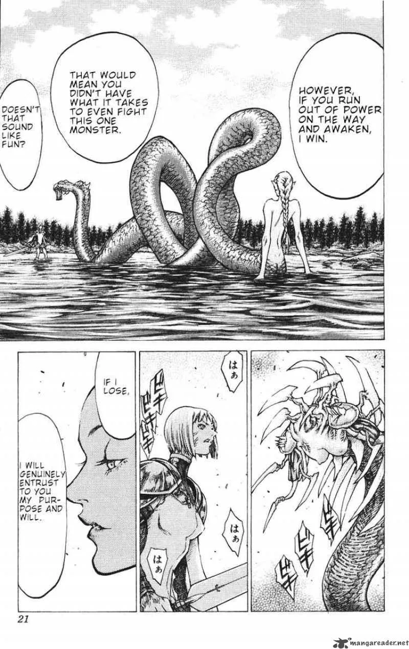 Claymore Chapter 40 page 21