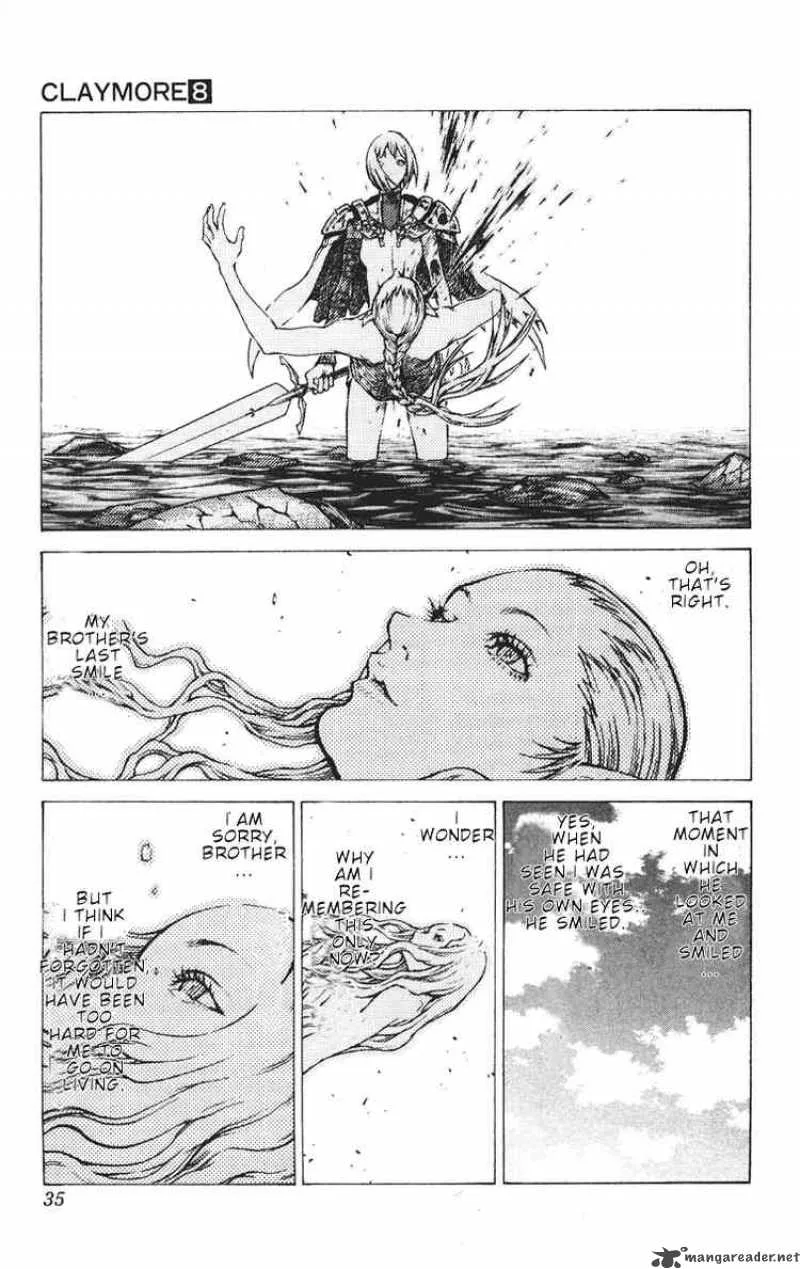 Claymore Chapter 40 page 34