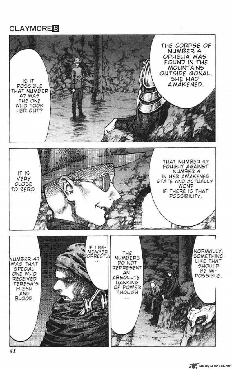 Claymore Chapter 41 page 4