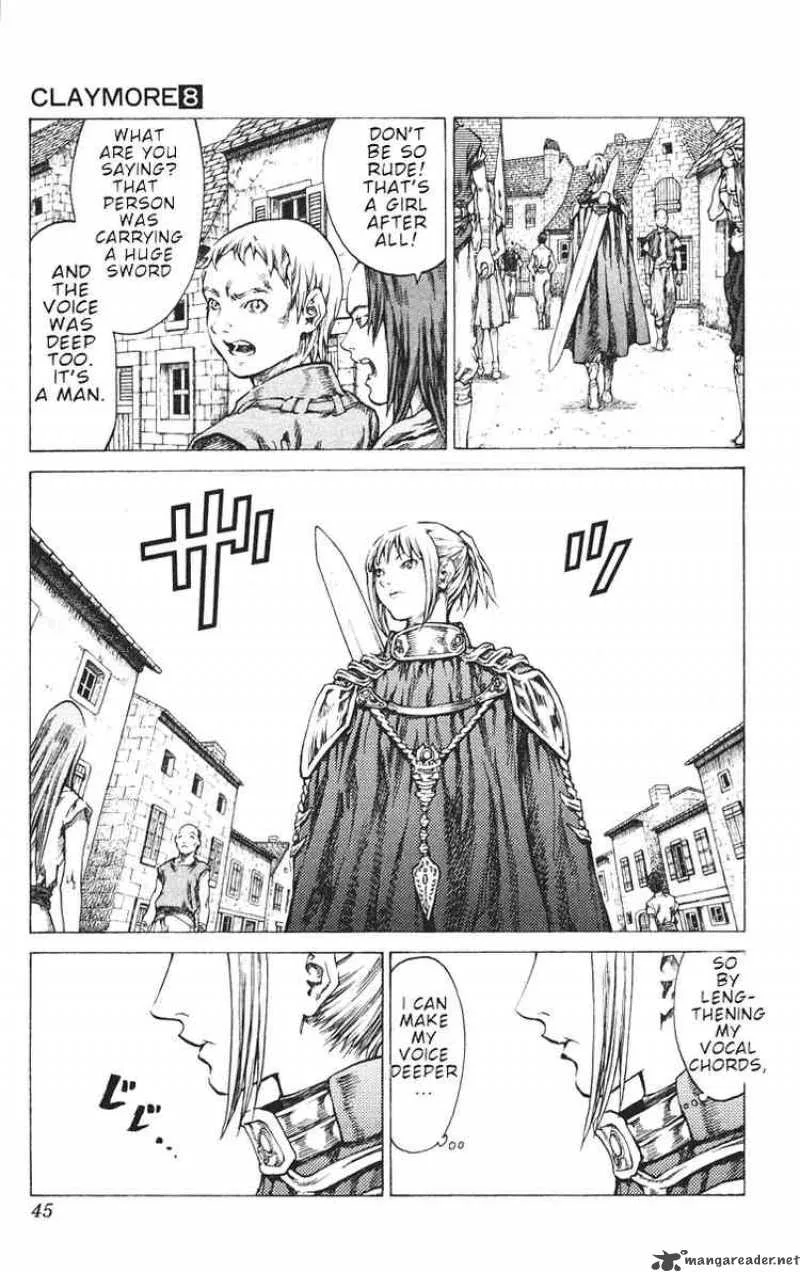 Claymore Chapter 41 page 8
