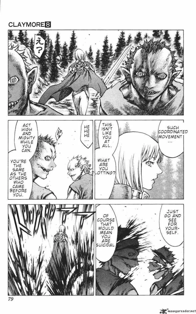 Claymore Chapter 42 page 8