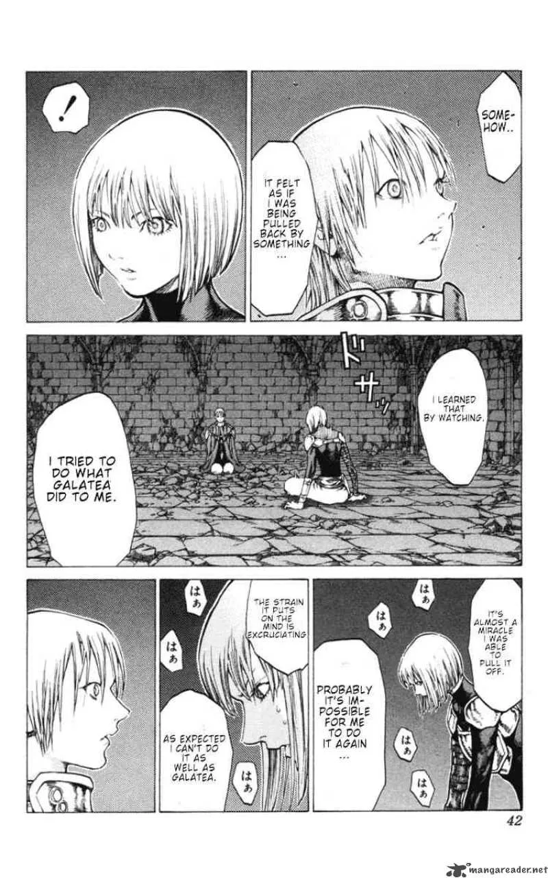 Claymore Chapter 47 page 4