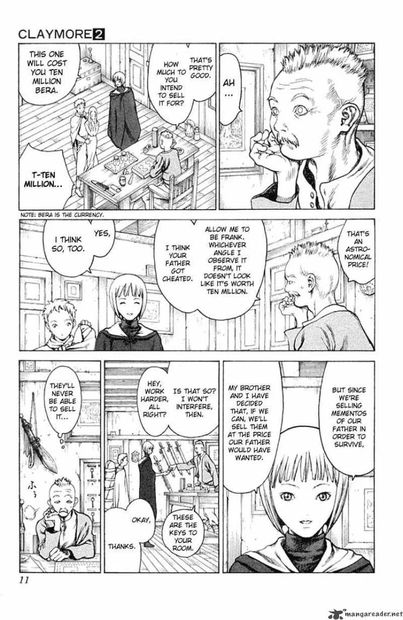 Claymore Chapter 5 page 9
