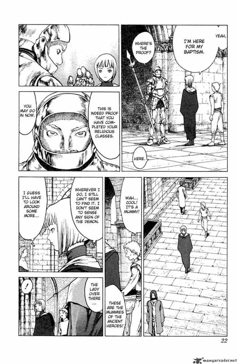 Claymore Chapter 5 page 20