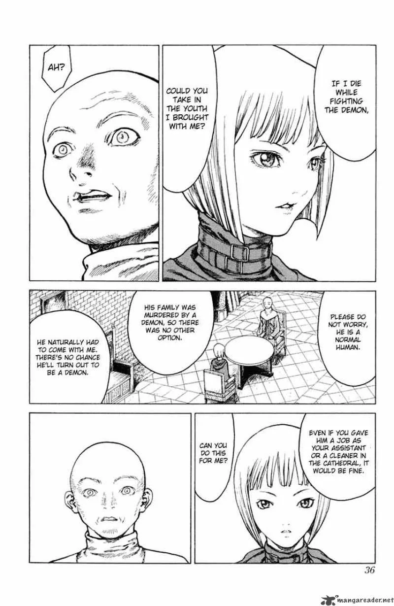 Claymore Chapter 5 page 34
