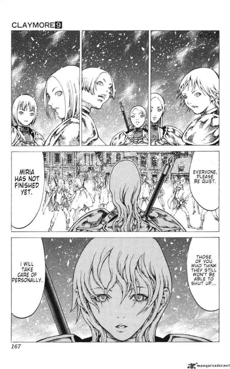 Claymore Chapter 51 page 9