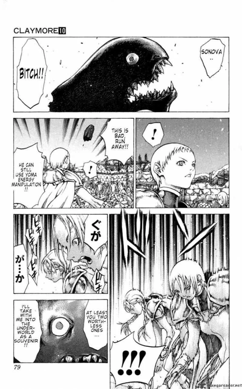 Claymore Chapter 54 page 9