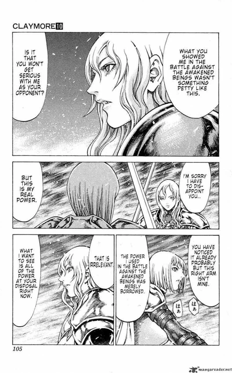 Claymore Chapter 55 page 3