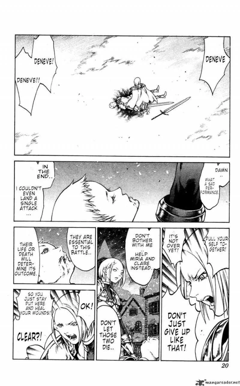 Claymore Chapter 58 page 22