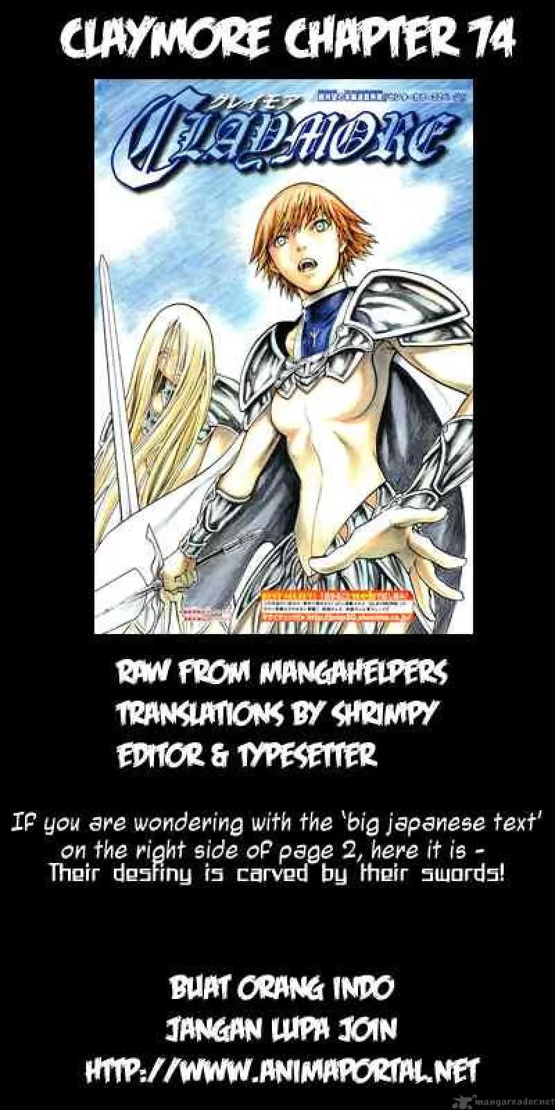 Claymore Chapter 74 page 33