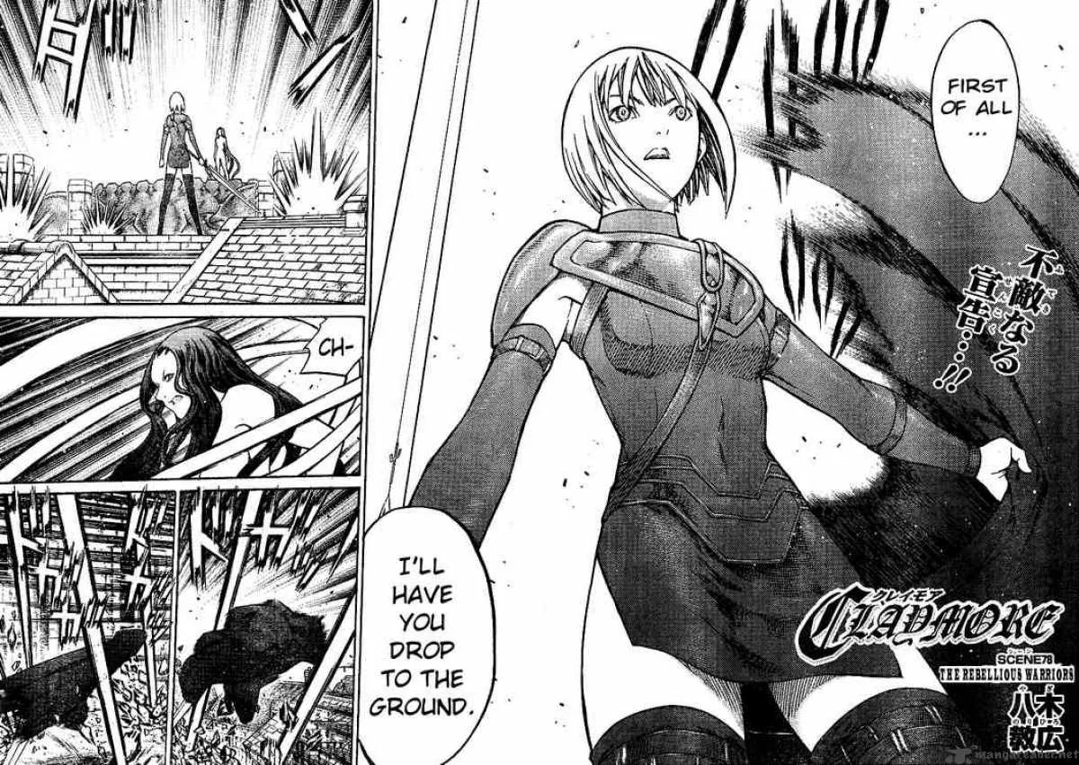 Claymore Chapter 78 page 3