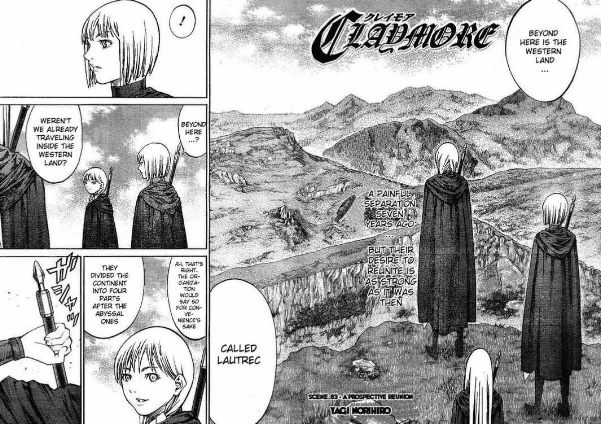 Claymore Chapter 83 page 2
