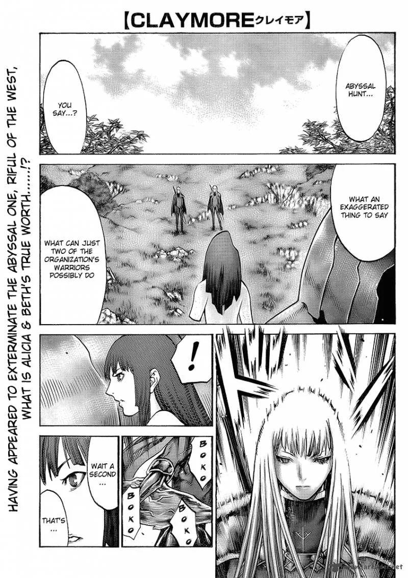 Claymore Chapter 94 page 1