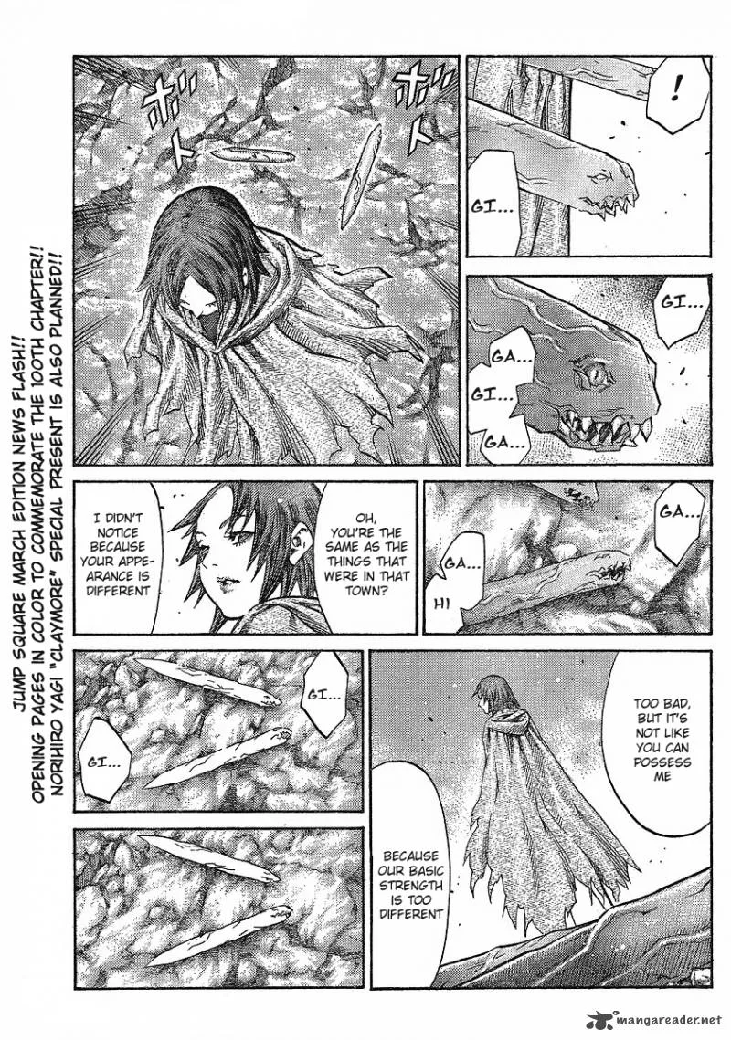 Claymore Chapter 99 page 4