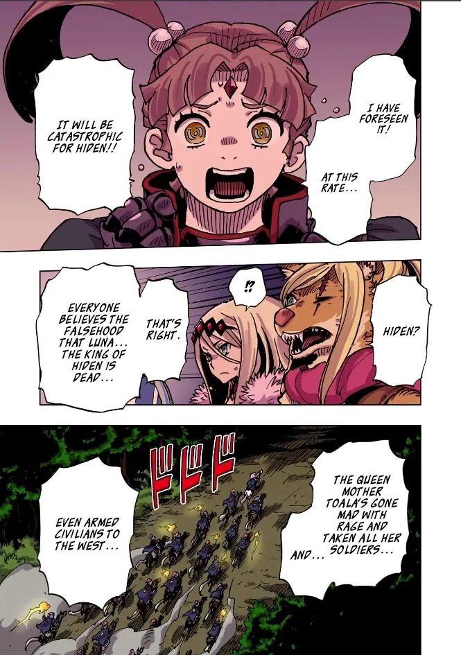 Clevatess - The King of Devil Beasts, The Baby and the Brave of Undead Chapter 73 page 35