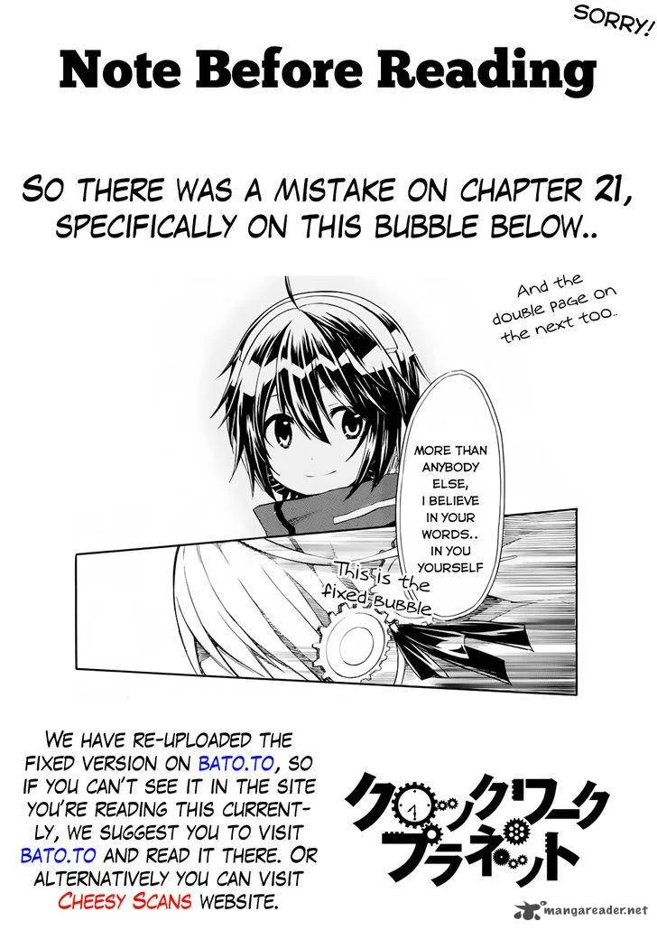 Clockwork Planet Chapter 22 page 2