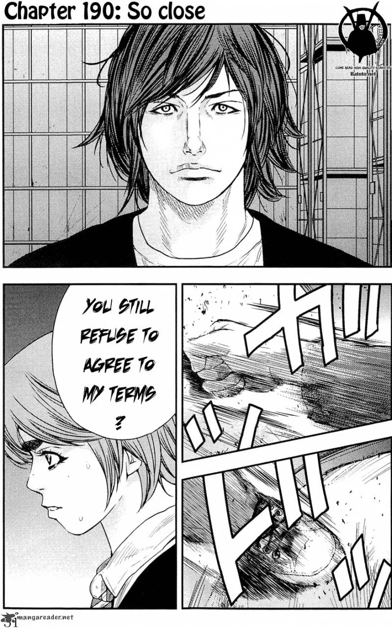 Clover (TETSUHIRO Hirakawa) Chapter 190 page 3