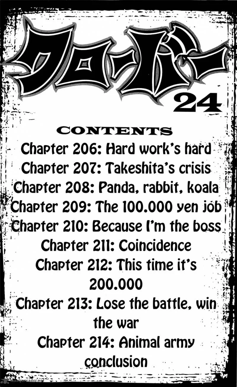 Clover (TETSUHIRO Hirakawa) Chapter 206 page 8