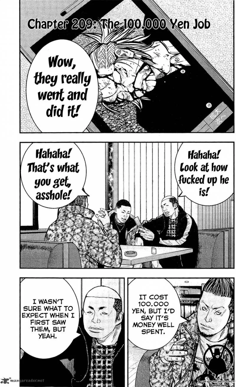 Clover (TETSUHIRO Hirakawa) Chapter 209 page 2