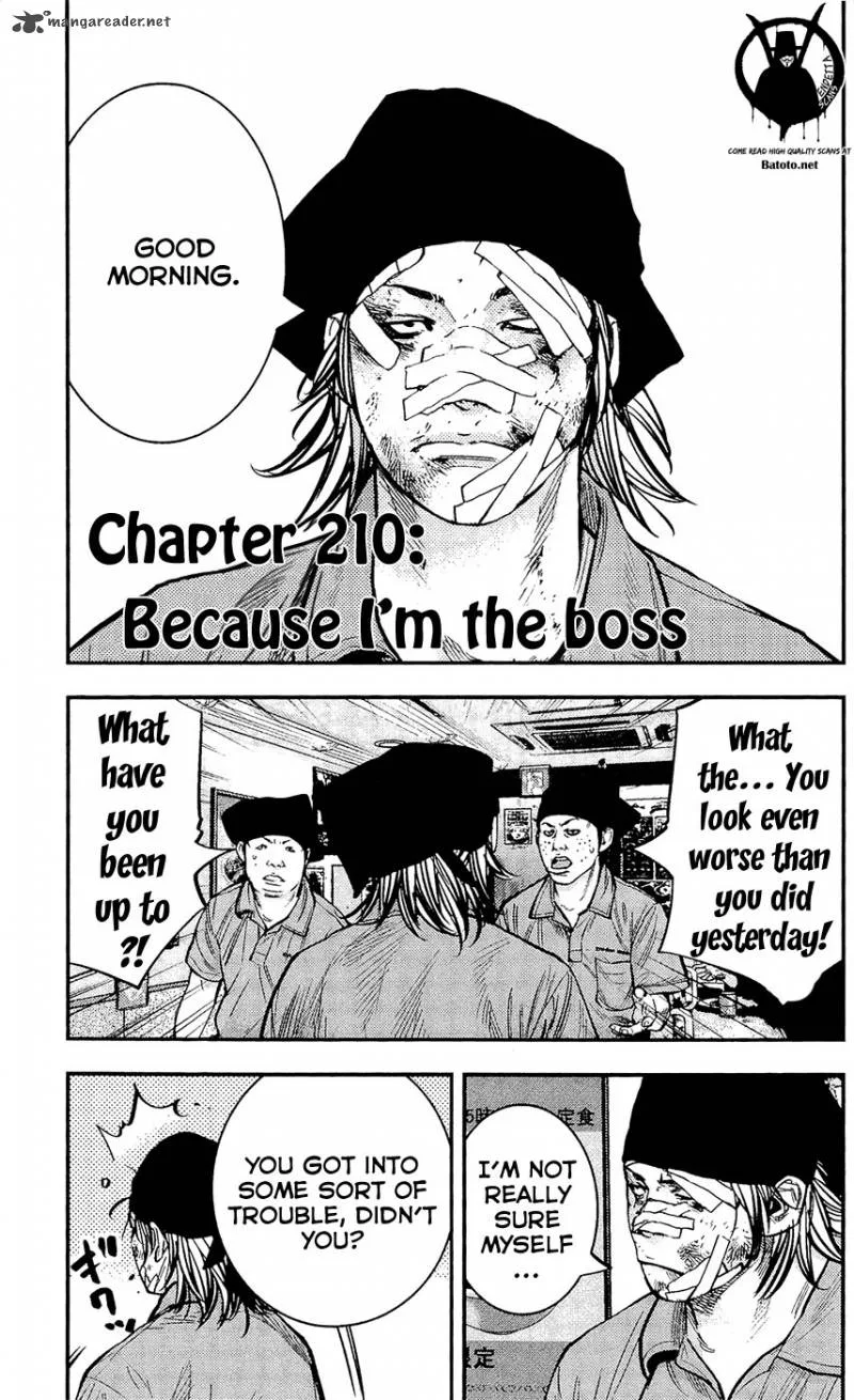 Clover (TETSUHIRO Hirakawa) Chapter 210 page 2