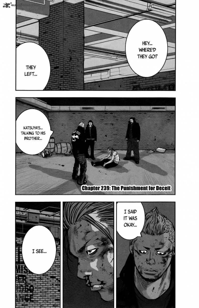 Clover (TETSUHIRO Hirakawa) Chapter 239 page 2