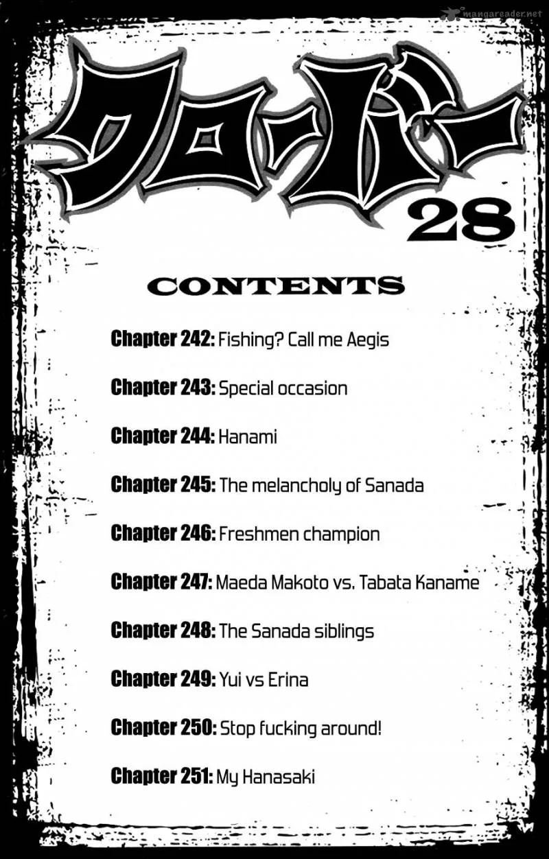 Clover (TETSUHIRO Hirakawa) Chapter 242 page 7