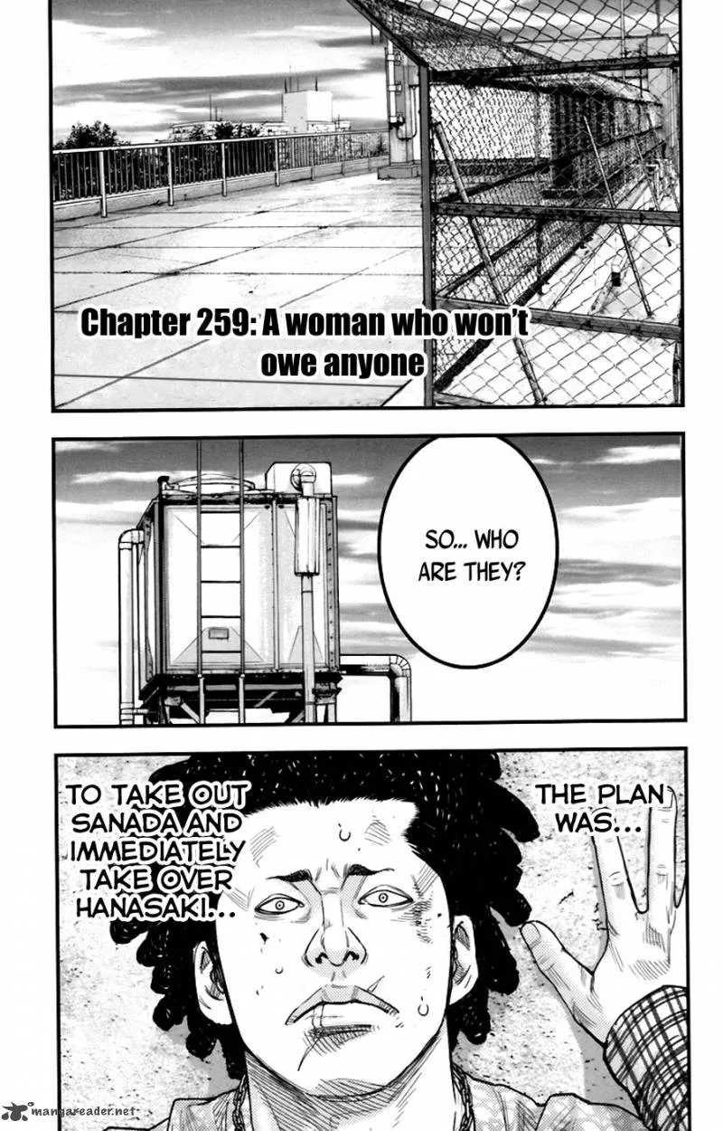 Clover (TETSUHIRO Hirakawa) Chapter 259 page 2