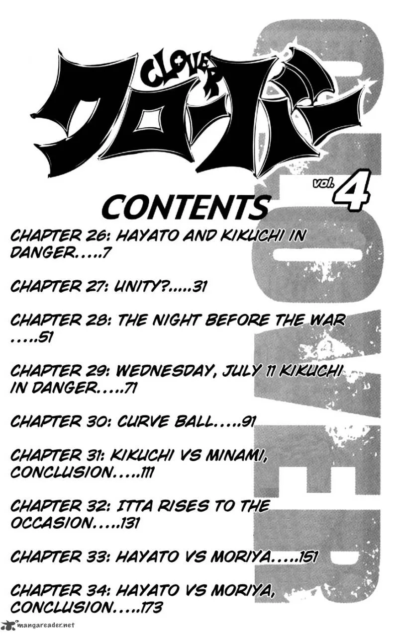 Clover (TETSUHIRO Hirakawa) Chapter 26 page 8