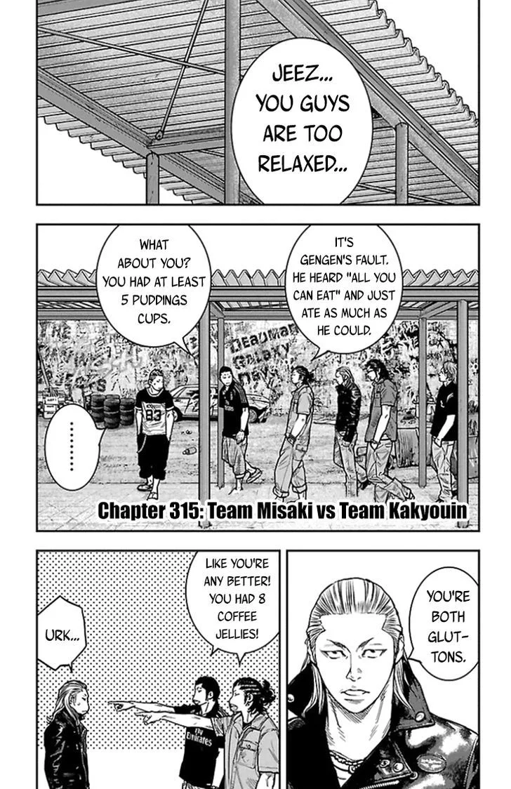Clover (TETSUHIRO Hirakawa) Chapter 315 page 2