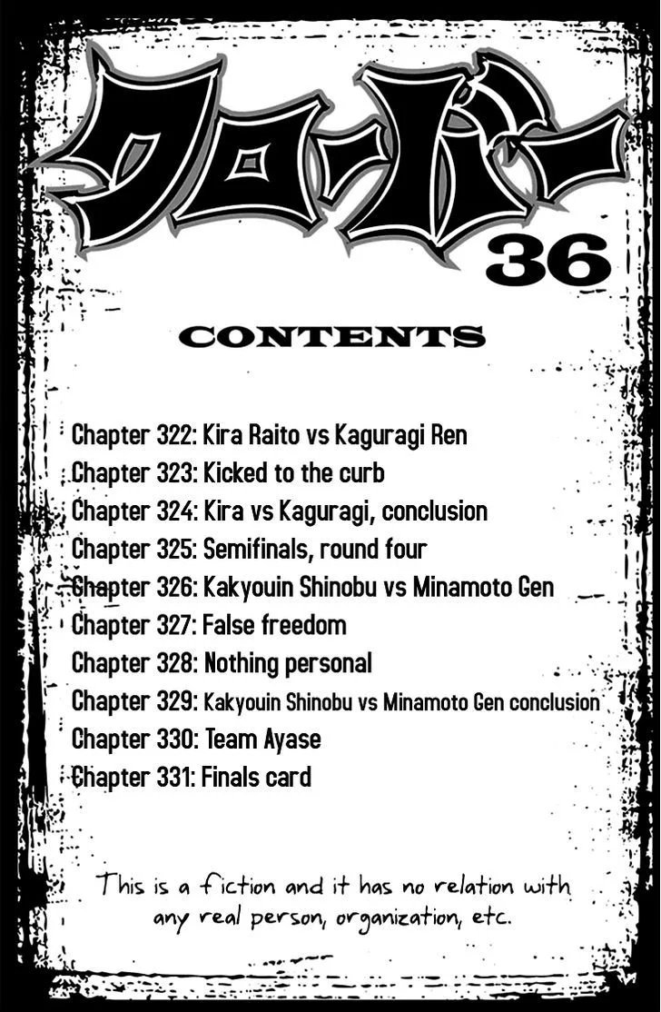 Clover (TETSUHIRO Hirakawa) Chapter 322 page 4