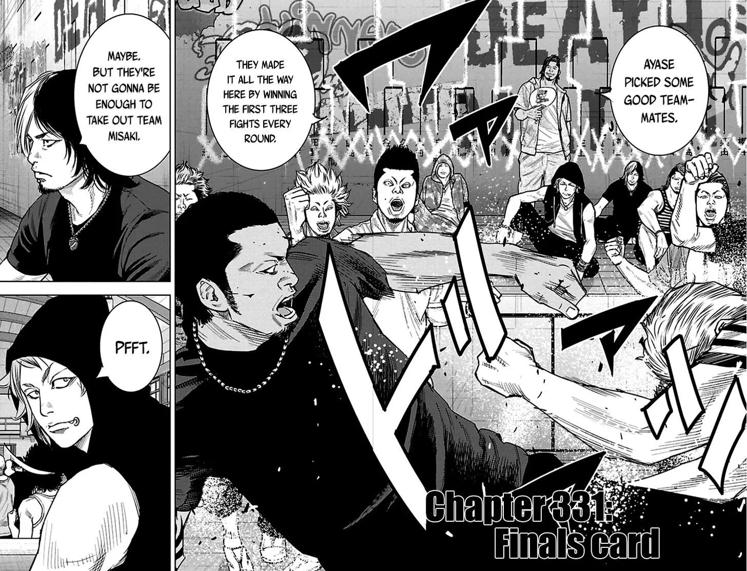 Clover (TETSUHIRO Hirakawa) Chapter 331 page 2