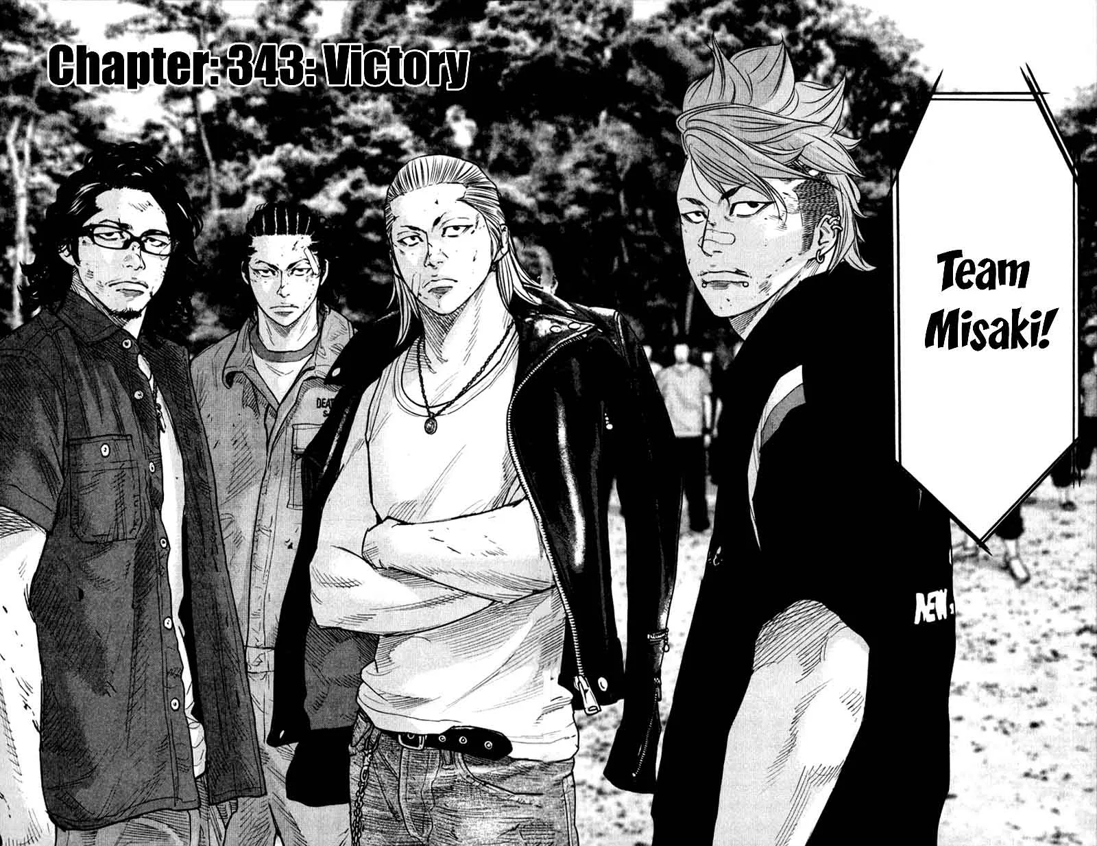 Clover (TETSUHIRO Hirakawa) Chapter 343 page 3