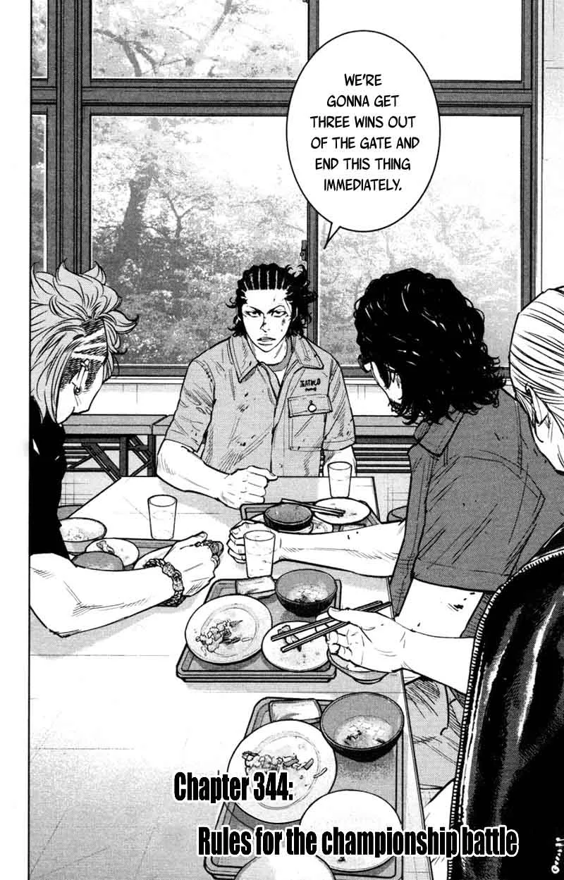 Clover (TETSUHIRO Hirakawa) Chapter 344 page 3