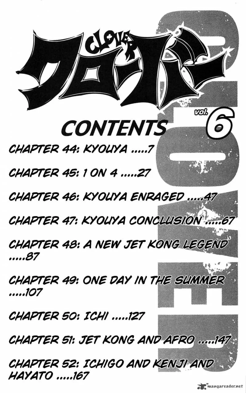 Clover (TETSUHIRO Hirakawa) Chapter 44 page 8