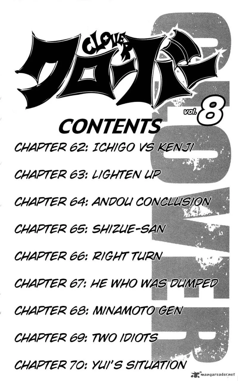 Clover (TETSUHIRO Hirakawa) Chapter 62 page 7