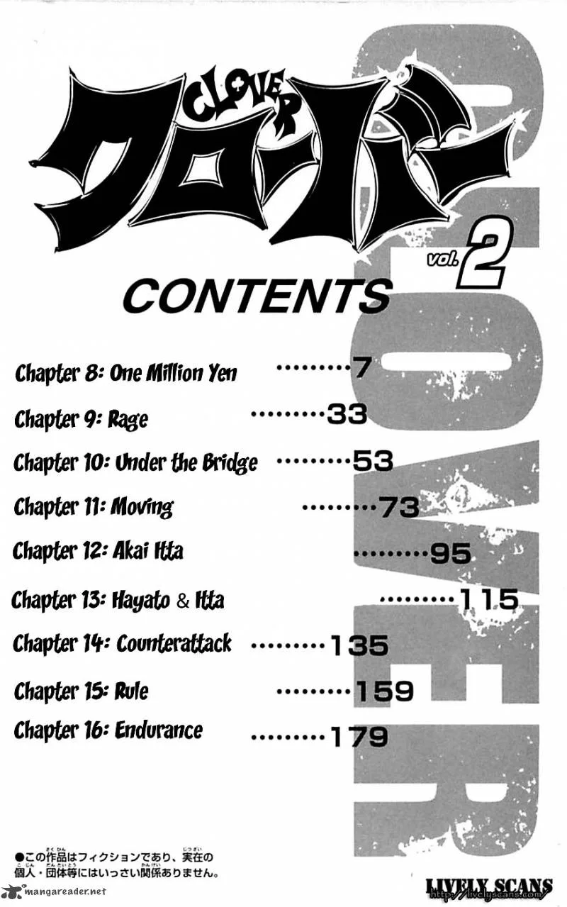 Clover (TETSUHIRO Hirakawa) Chapter 8 page 7