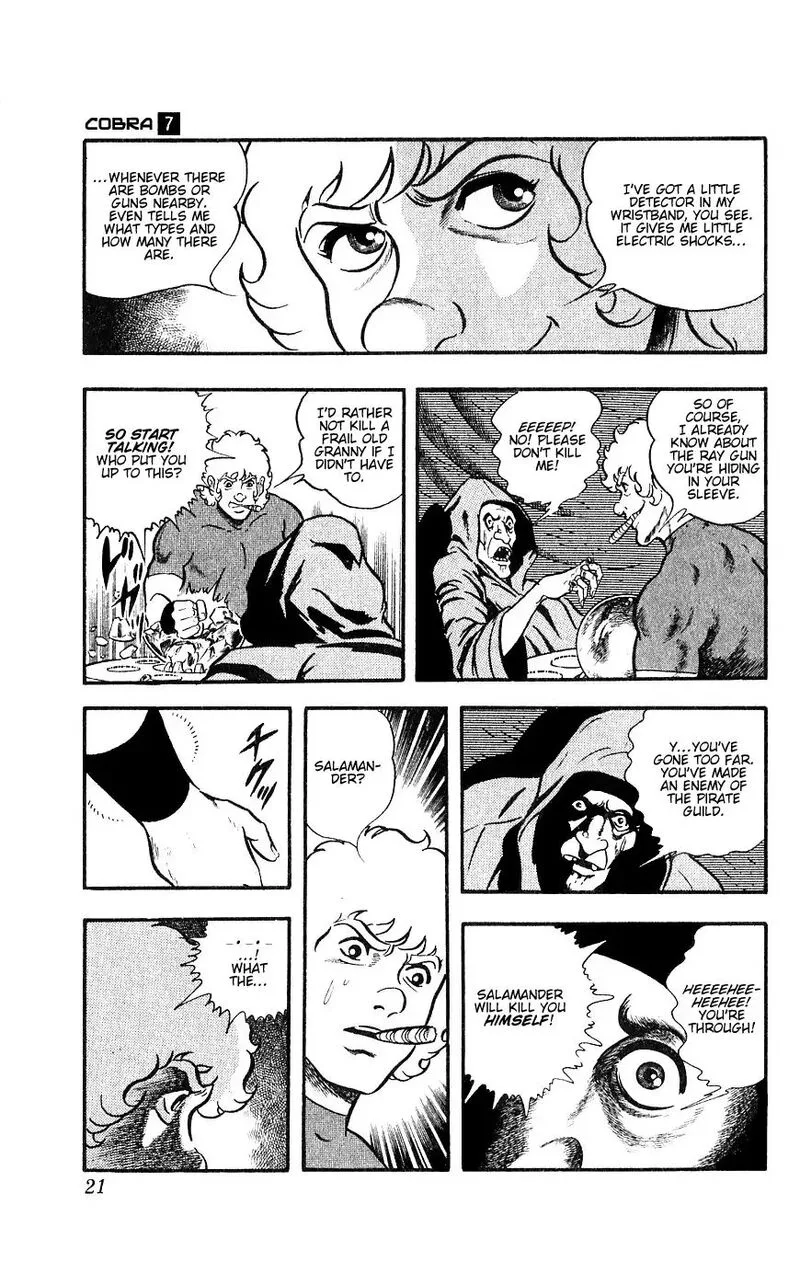Cobra: The Space Pirate Chapter 13 page 22