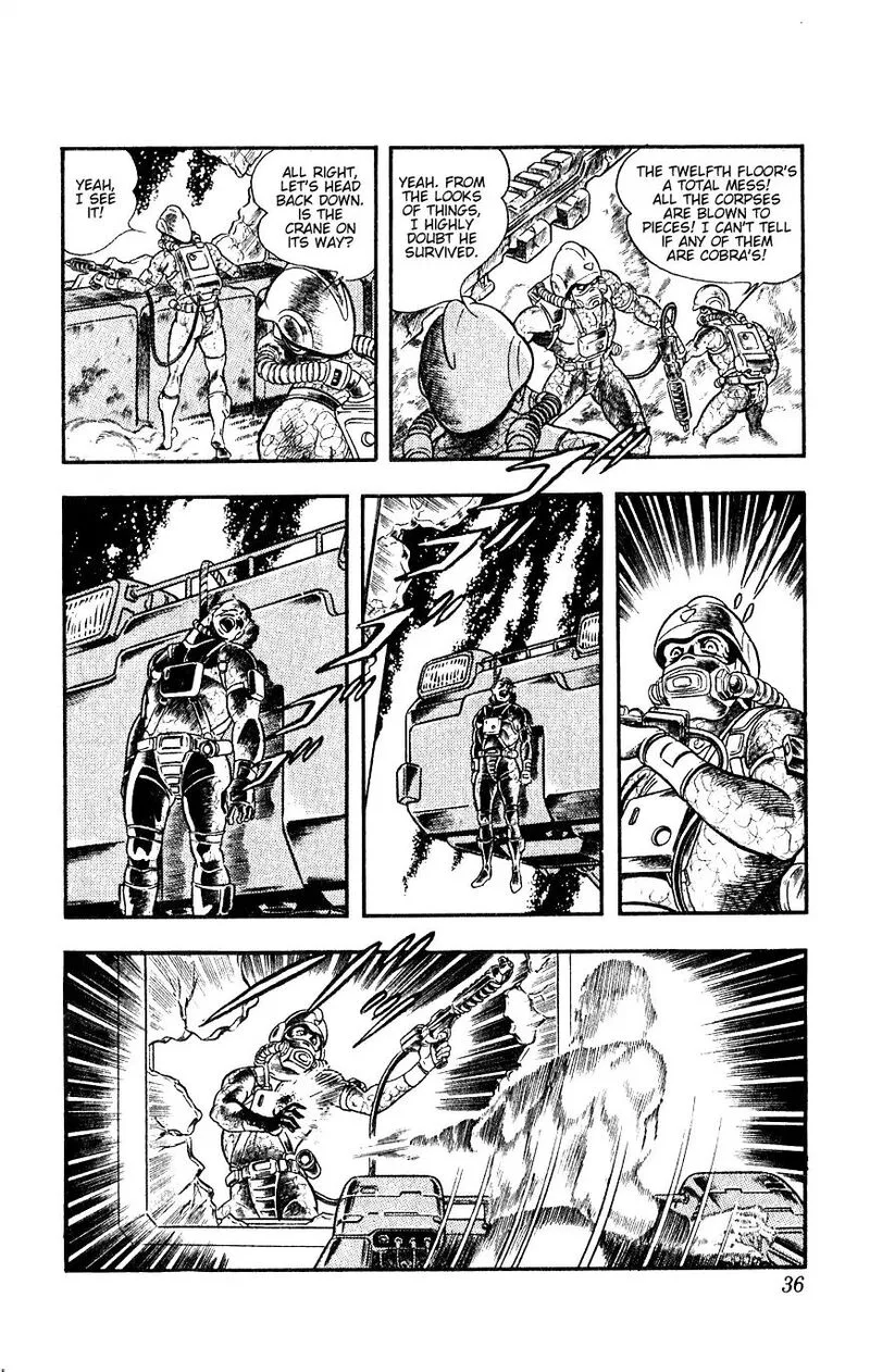 Cobra: The Space Pirate Chapter 13 page 37
