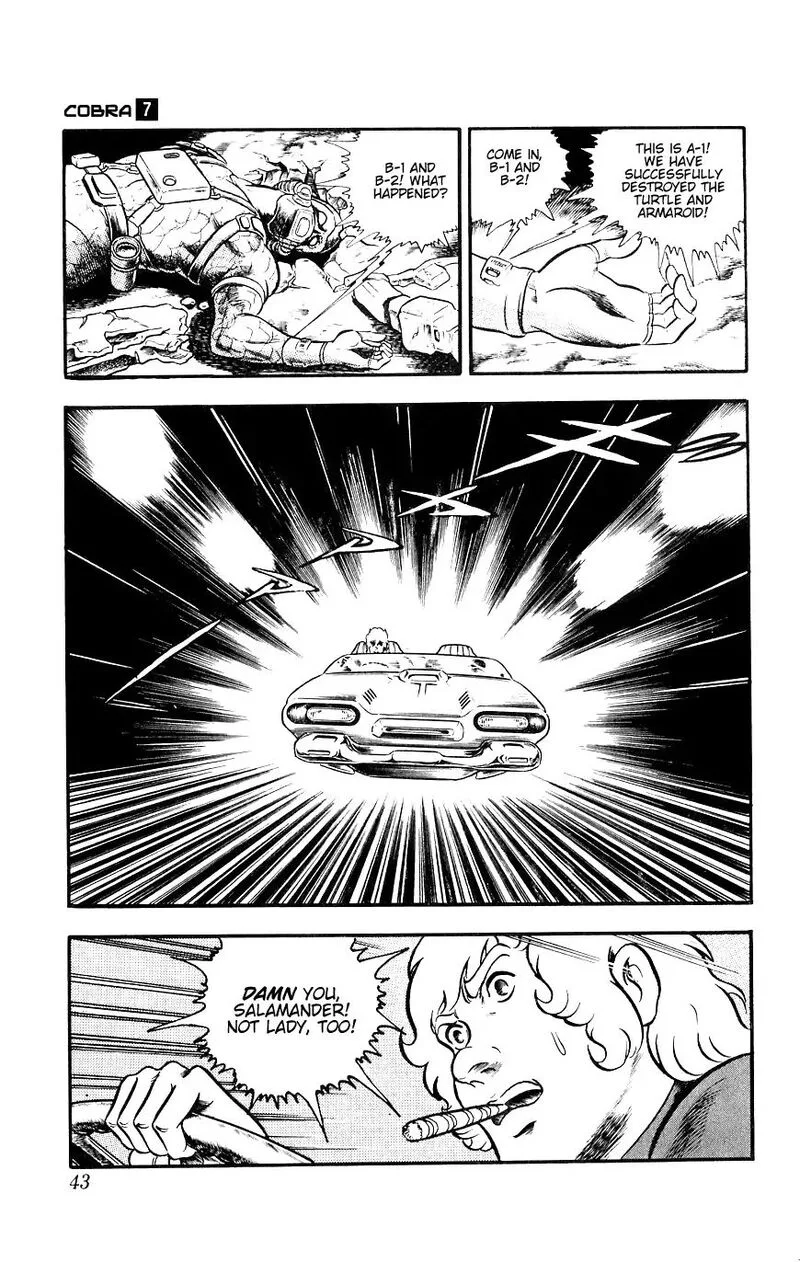 Cobra: The Space Pirate Chapter 13 page 44