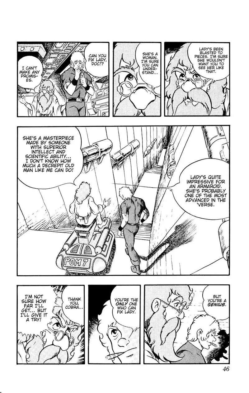 Cobra: The Space Pirate Chapter 13 page 47