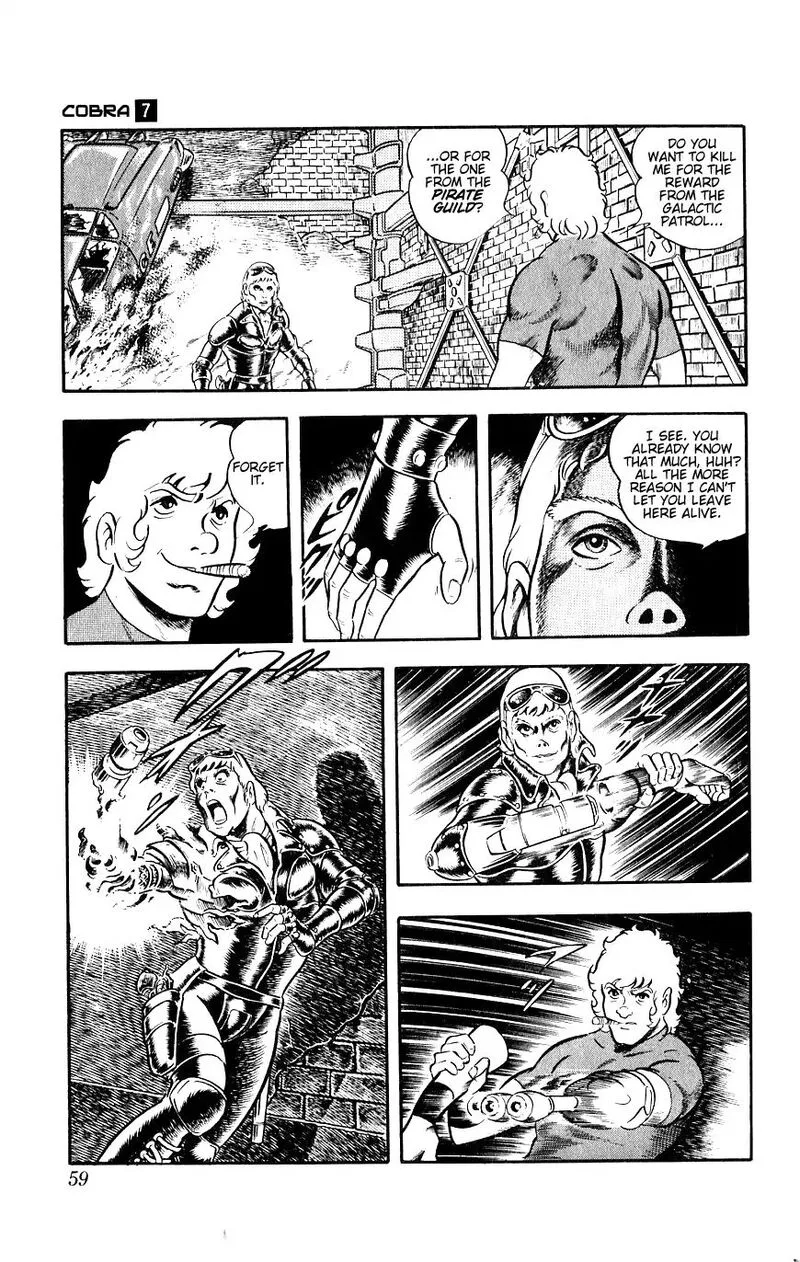 Cobra: The Space Pirate Chapter 13 page 60