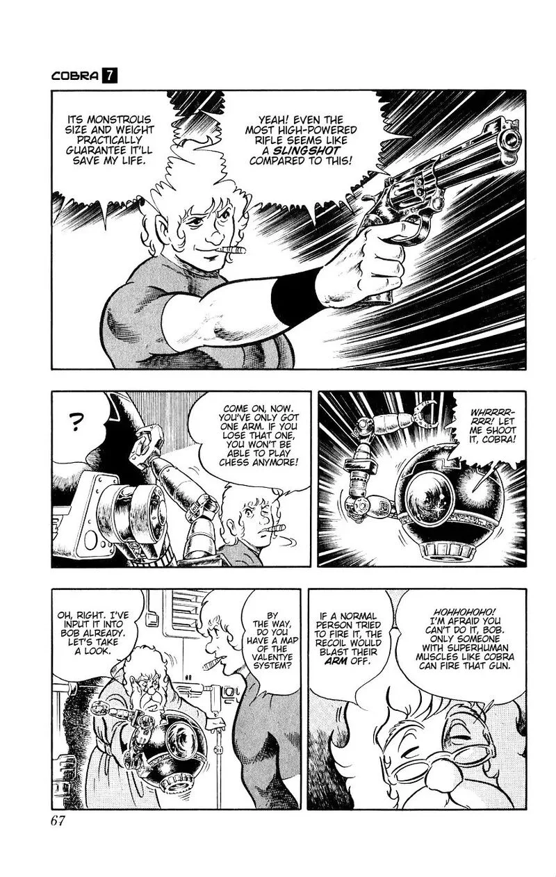 Cobra: The Space Pirate Chapter 13 page 68