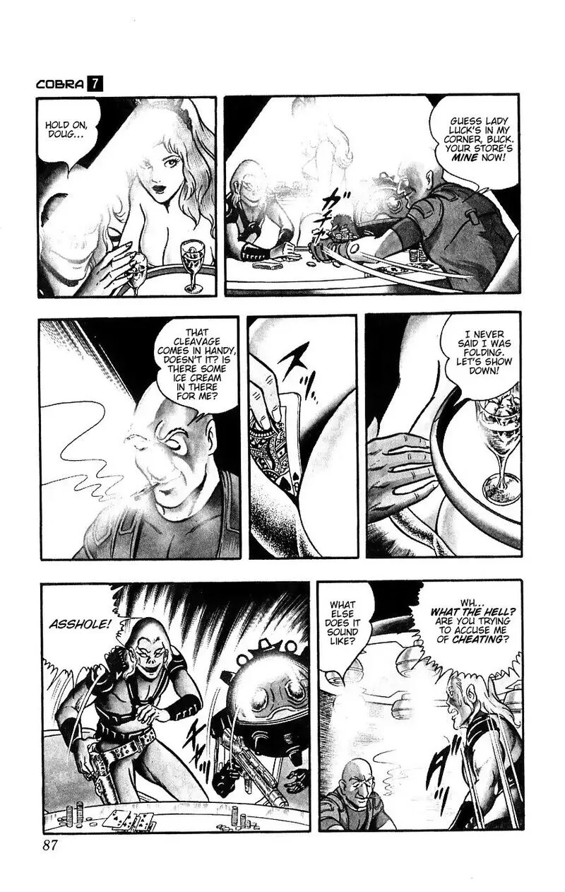 Cobra: The Space Pirate Chapter 13 page 87