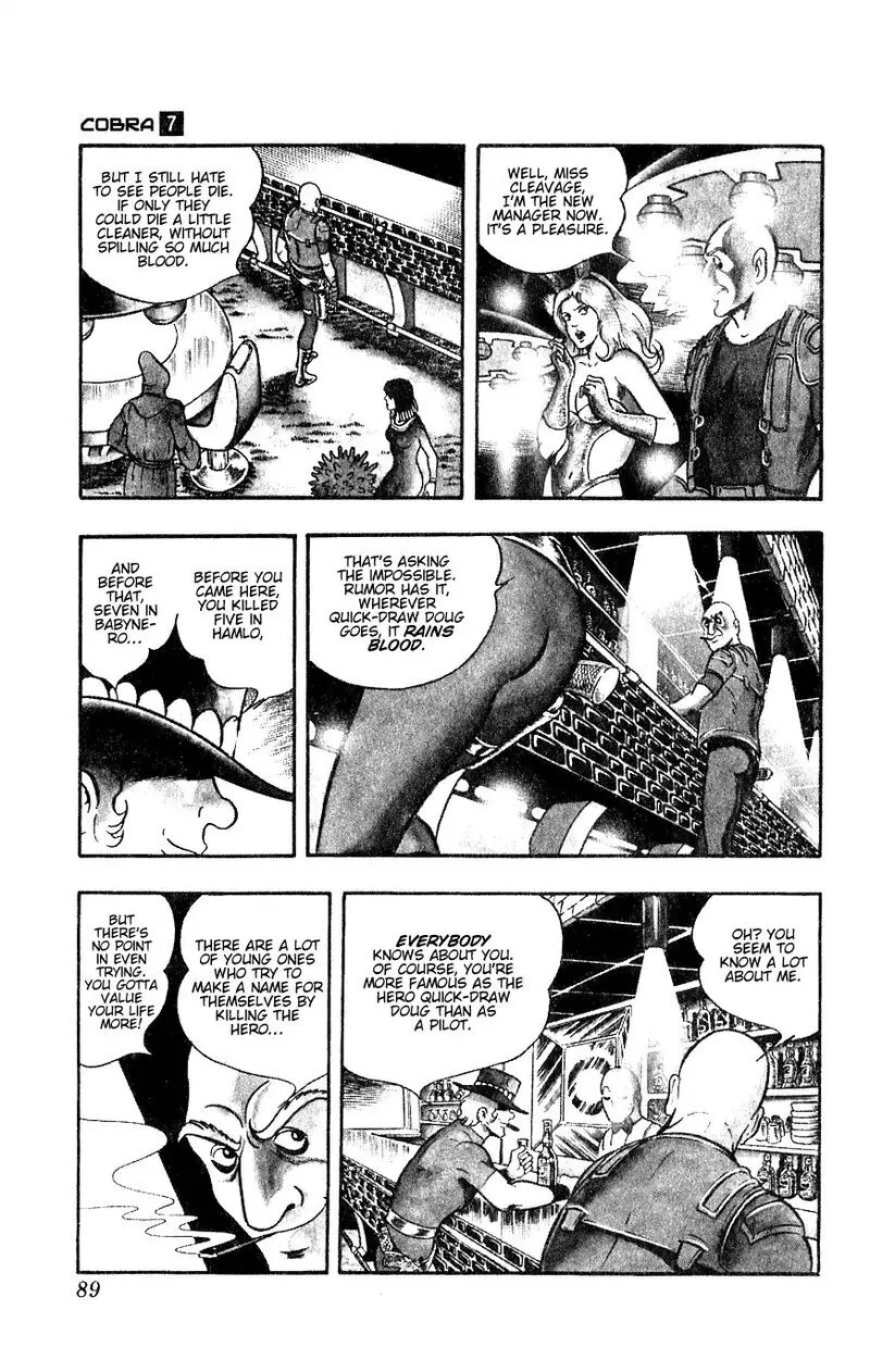 Cobra: The Space Pirate Chapter 13 page 89
