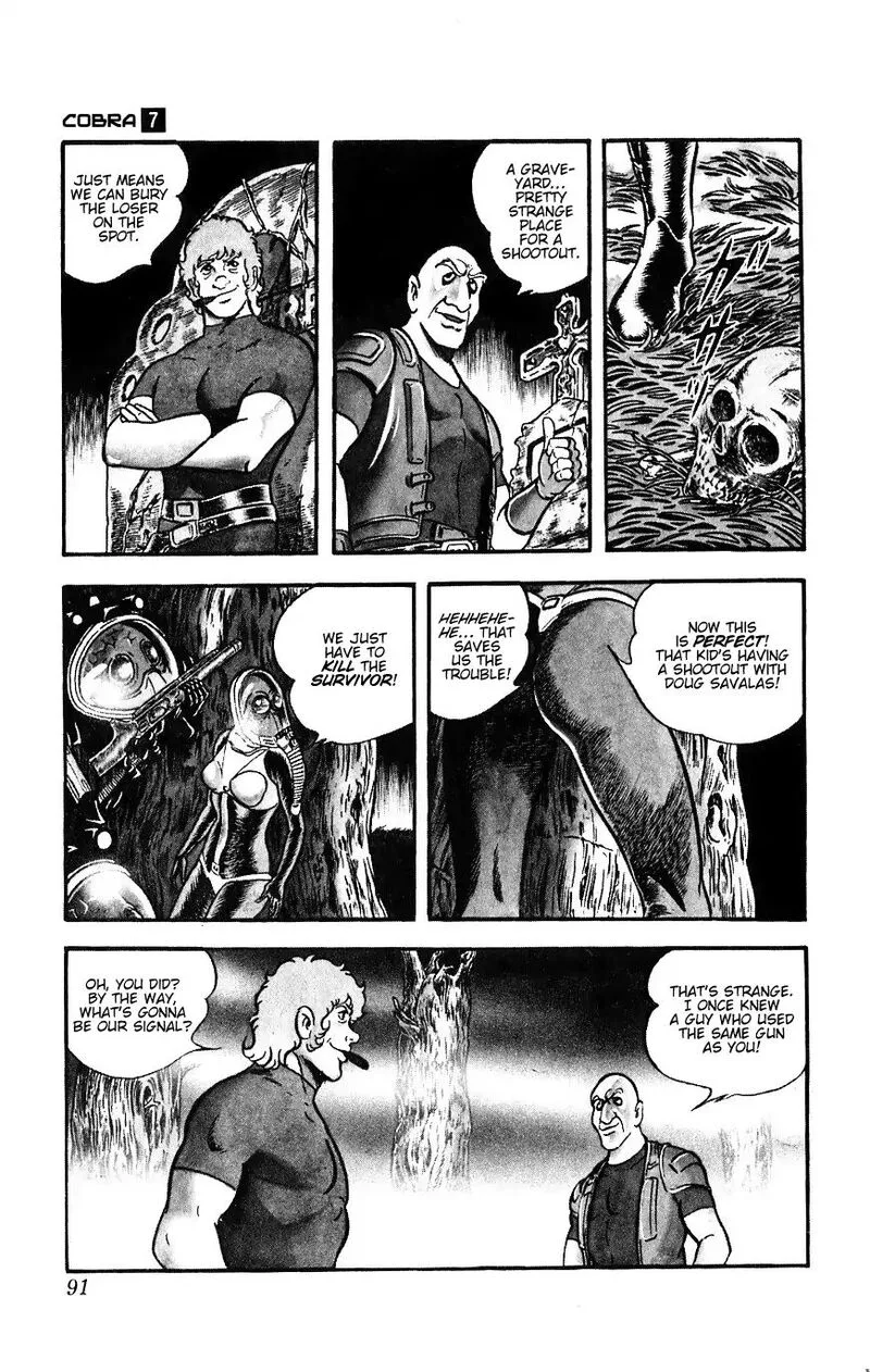 Cobra: The Space Pirate Chapter 13 page 91