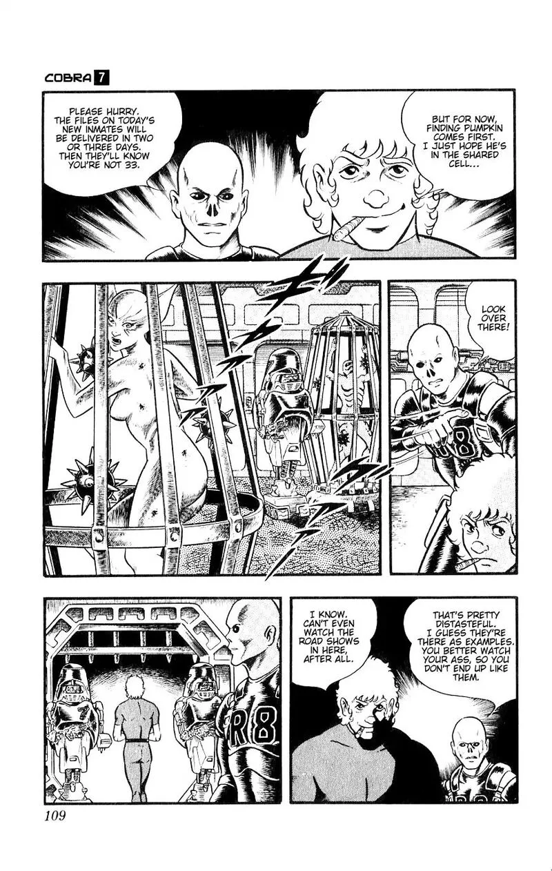 Cobra: The Space Pirate Chapter 13 page 108