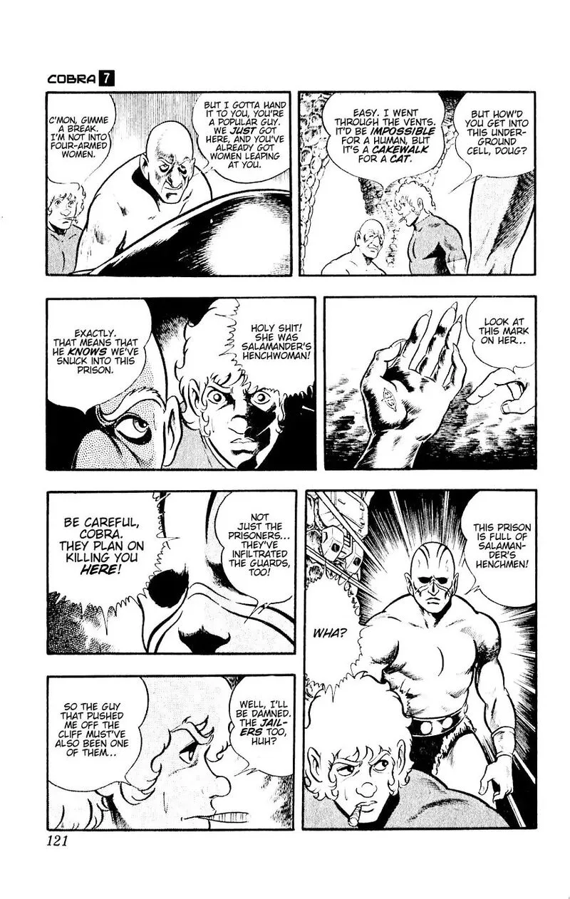 Cobra: The Space Pirate Chapter 13 page 120