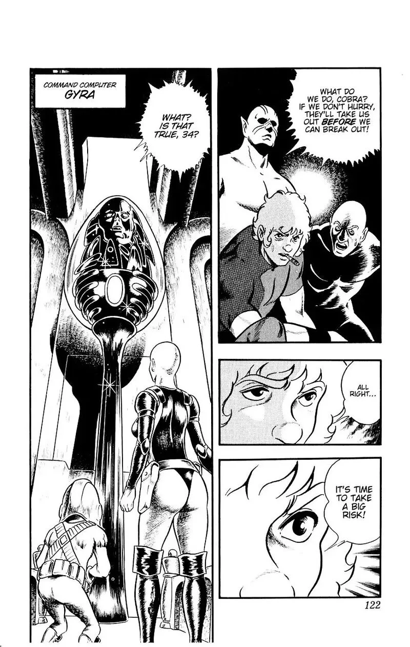 Cobra: The Space Pirate Chapter 13 page 121