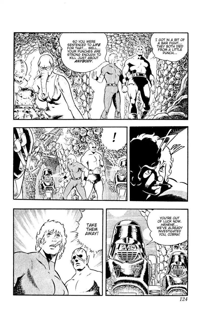 Cobra: The Space Pirate Chapter 13 page 123